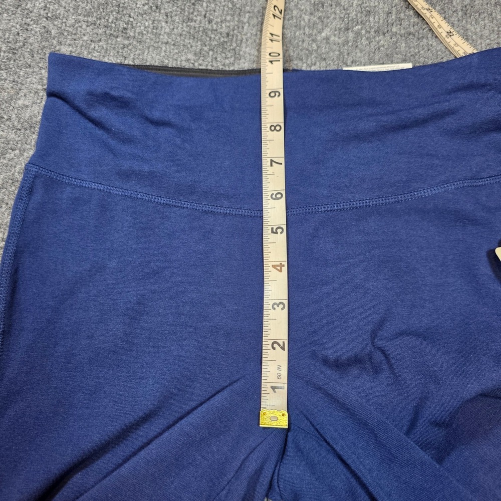 St Johns Bay Womens Blue Tummy Control High Waist Active Leggings Size S New - Picture 14 of 15